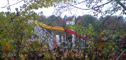 Bild: Schwimmbad während dem Umbau - Rutsche, Nov09